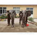 big elephant bronze sculpture fpr sale